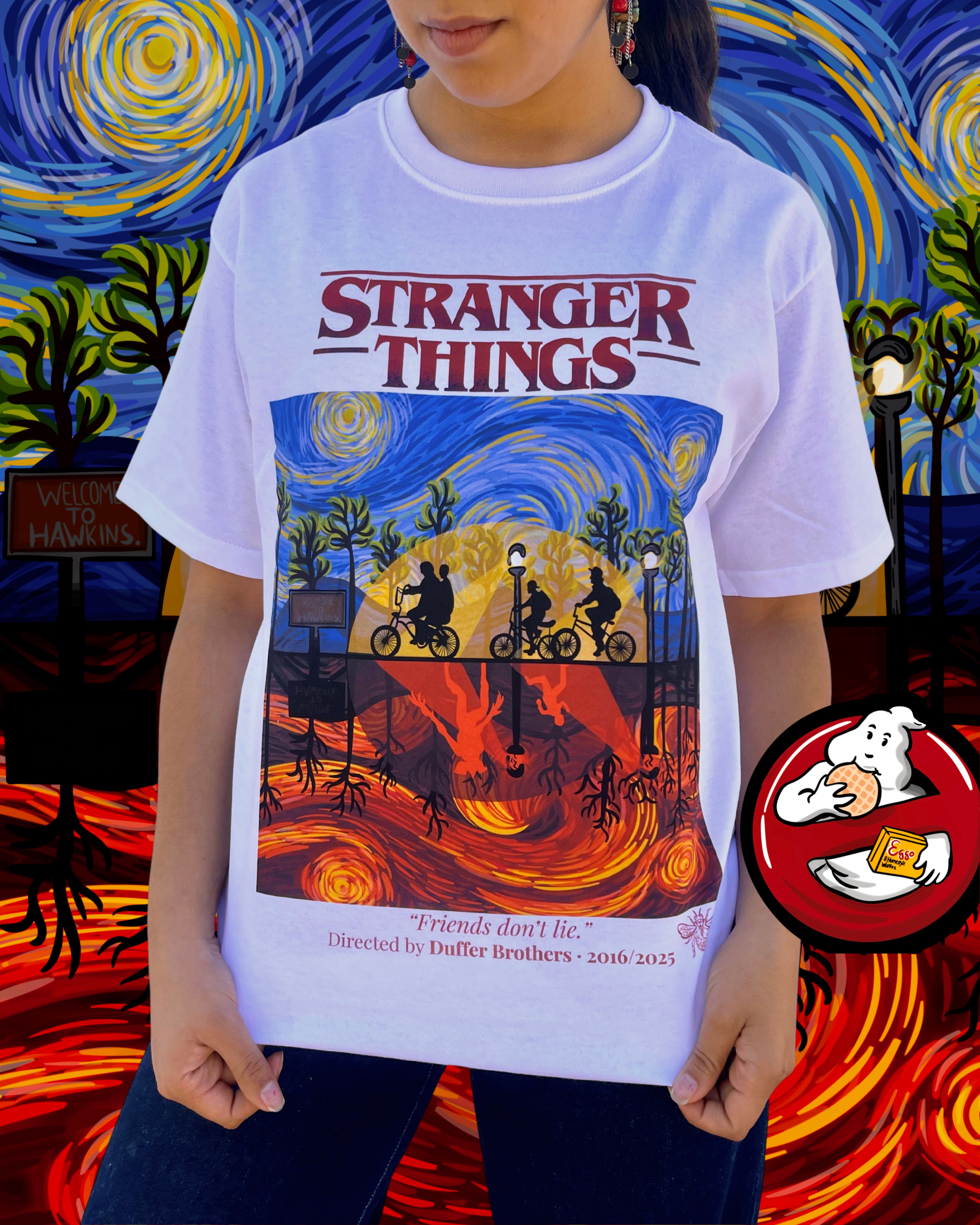 Polera Stranger Things Unisex