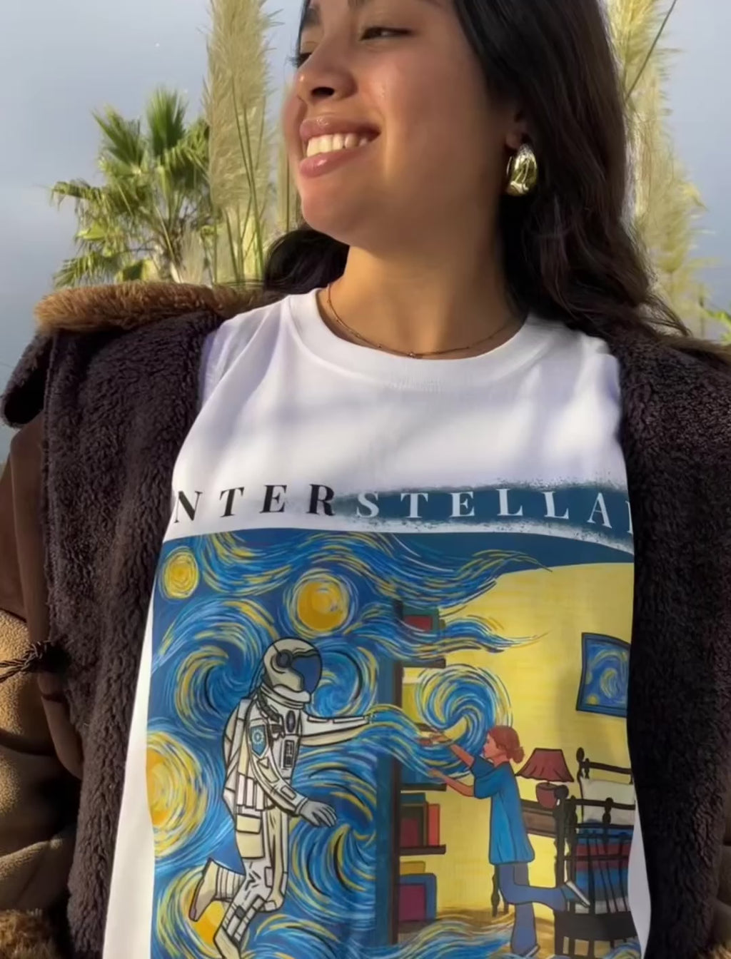 Polera Interstellar Unisex