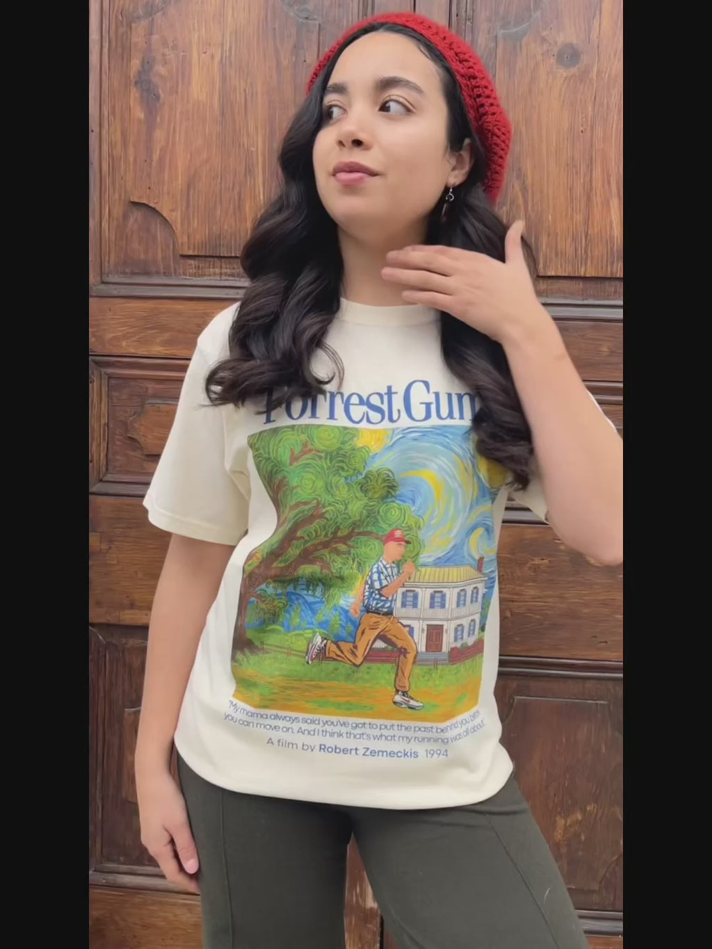 Polera Forrest Gump Unisex